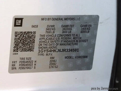 2018 Cadillac Escalade ESV Luxury