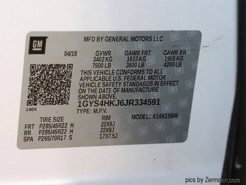 2018 Cadillac Escalade ESV Luxury