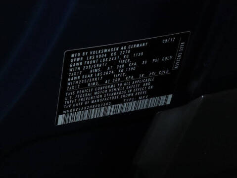 2017 Volkswagen Tiguan