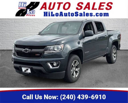 2019 Chevrolet Colorado for sale at Hi-Lo Auto Sales in Frederick MD