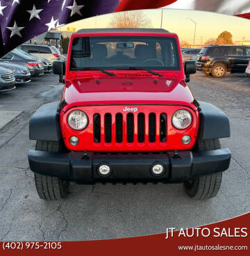 2017 Jeep Wrangler Unlimited for sale at JT Auto Sales LLC in Lincoln NE