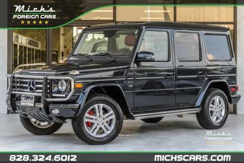 2015 Mercedes-Benz G-Class for sale at Mich's Foreign Cars in Hickory NC