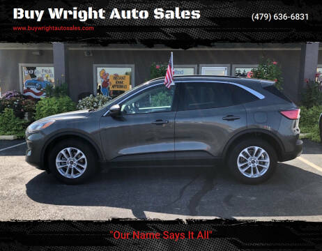 2020 Ford Escape for sale at Buy Wright Auto Sales in Rogers AR