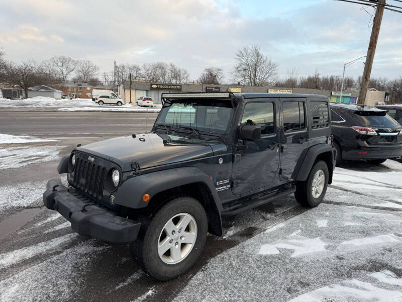 2017 Jeep Wrangler Unlimited for sale at SG USED AUTOS in Tonawanda NY