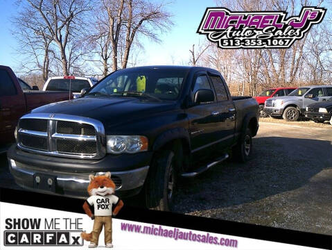 2004 Dodge Ram 1500 for sale at MICHAEL J'S AUTO SALES in Cleves OH