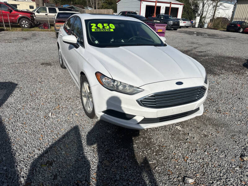 2018 Ford Fusion Hybrid for sale at Auto Mart Rivers Ave - AUTO MART Ladson in Ladson SC