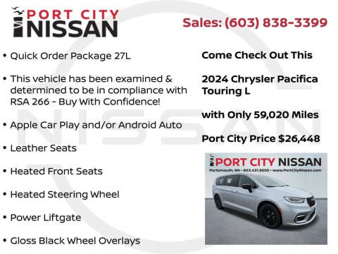 2024 Chrysler Pacifica Touring L