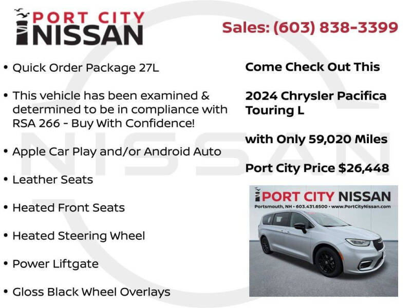 2024 Chrysler Pacifica Touring L
