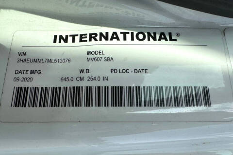 2021 International MV607