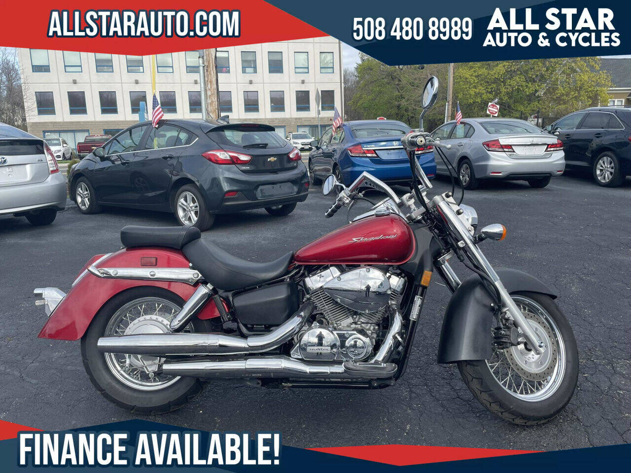 2016 Honda VT750 SHADOW AERO for sale at All Star Auto  Cycles in Marlborough, MA