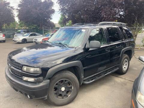 2004 Chevrolet Tahoe for sale at Blue Line Auto Group in Portland OR