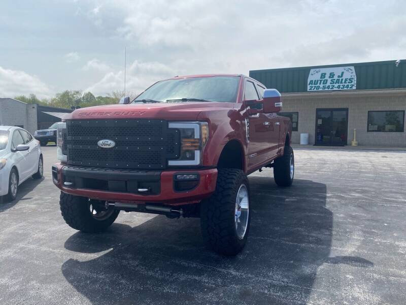 2017 Ford F-250 Super Duty for sale at B & J Auto Sales in Auburn KY