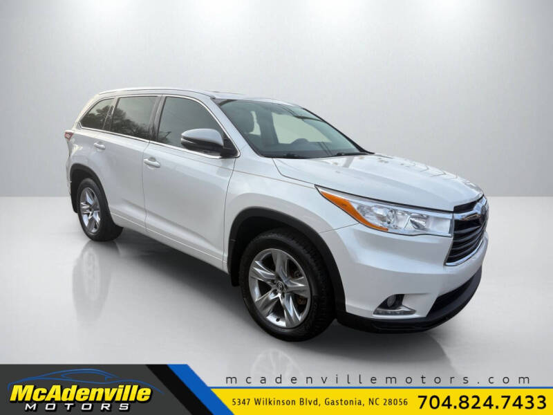 2016 Toyota Highlander Limited Platinum