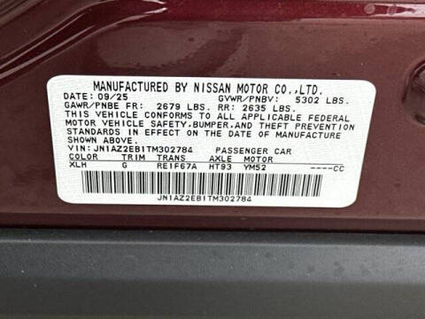 2026 Nissan LEAF Platinum+
