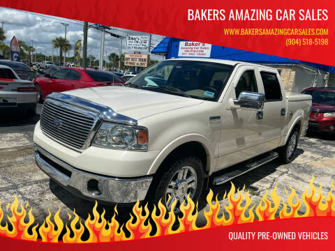 2007 Ford F-150 for sale at Bakers Amazing Car Sales in Jacksonville FL