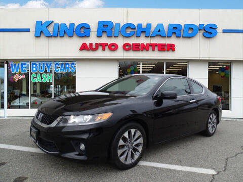 2014 Honda Accord for sale at KING RICHARDS AUTO CENTER in East Providence RI
