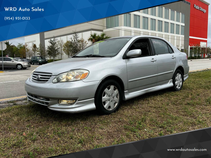 2003 Toyota Corolla for sale at WRD Auto Sales in Hollywood FL