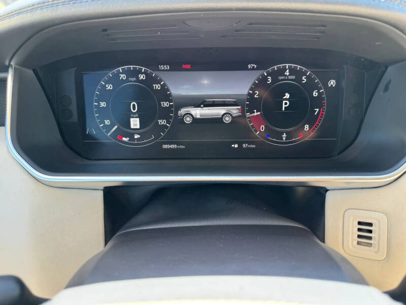 2019 Land Rover Range Rover HSE