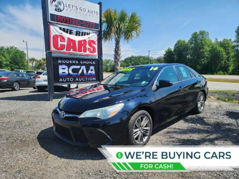 2016 Toyota Camry for sale at Let's Go Auto Of Columbia in West Columbia SC