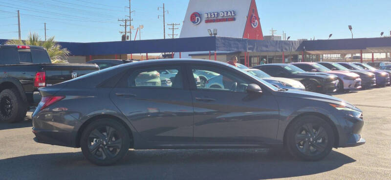 2023 Hyundai Elantra Hybrid Blue