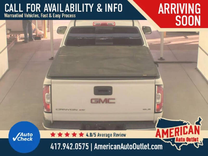 2018 GMC Canyon