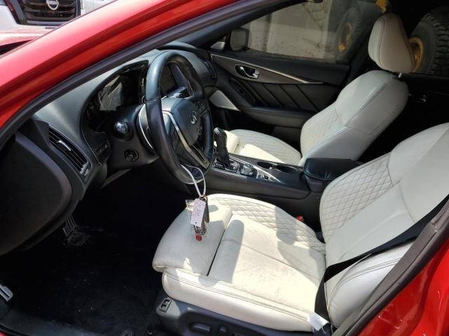 2021 Infiniti Q50 Red Sport 400