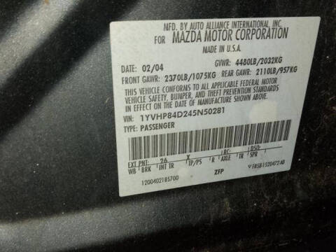 2004 Mazda MAZDA6 s