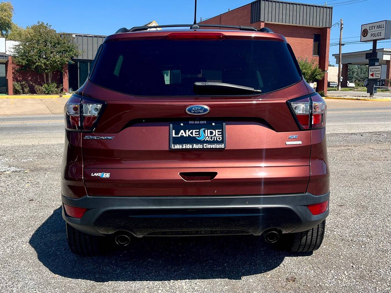 2018 Ford Escape for sale at Lakeside Auto RV & Outdoors in Cleveland, OK