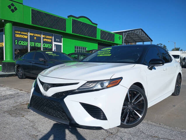 2018 Toyota Camry for sale at Auto Outlet Of Manatee in Palmetto, FL