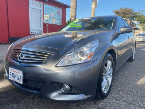 2013 Infiniti G37 Sedan for sale at AD CarPros, Inc - Bellflower in Bellflower CA