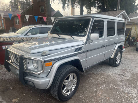 2003 Mercedes-Benz G-Class for sale at Trocci's Auto Sales in West Pittsburg PA