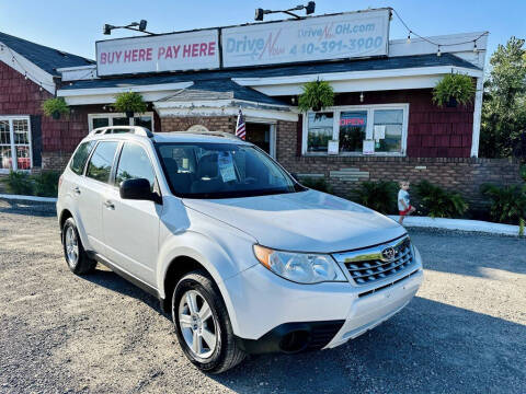 2012 Subaru Forester for sale at DRIVE NOW in Madison OH