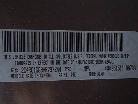 2017 Chrysler Pacifica Limited