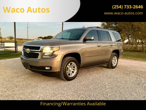 2017 Chevrolet Tahoe for sale at Waco Autos in Lorena TX