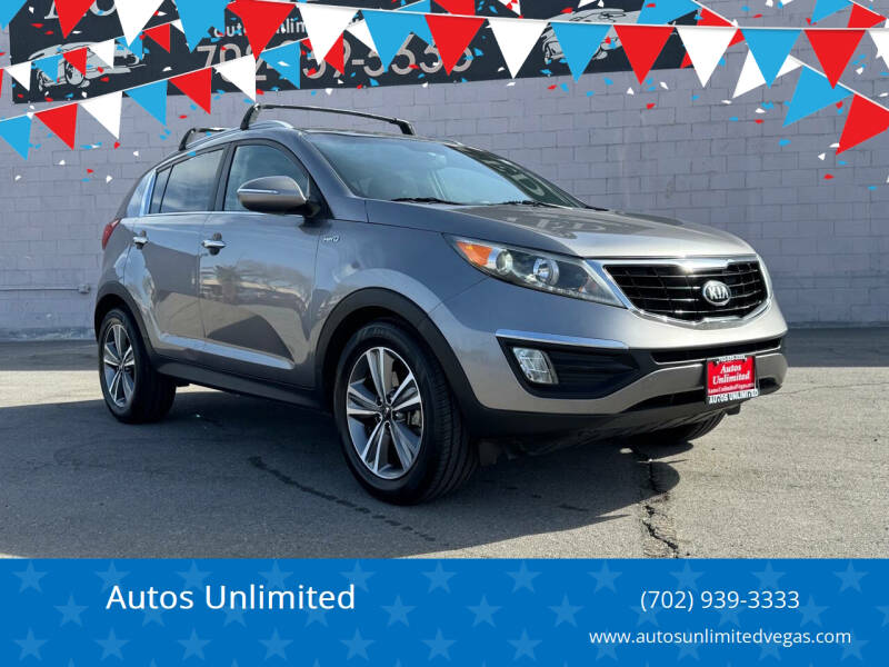 2014 Kia Sportage for sale at Autos Unlimited in Las Vegas NV