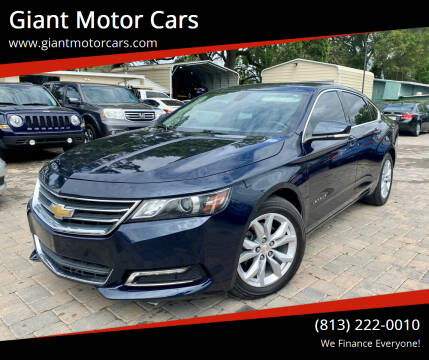 2018 Chevrolet Impala for sale at Giant Motor Cars in Tampa FL