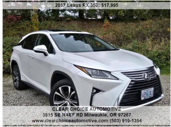 2017 Lexus RX 350