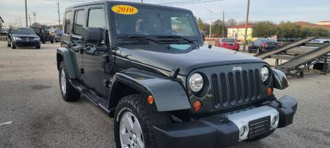 2010 Jeep Wrangler Unlimited for sale at Kelly & Kelly Supermarket of Cars in Fayetteville NC