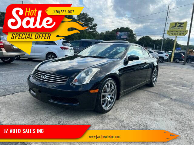 2005 Infiniti G35 for sale at JZ AUTO SALES INC in Marietta GA