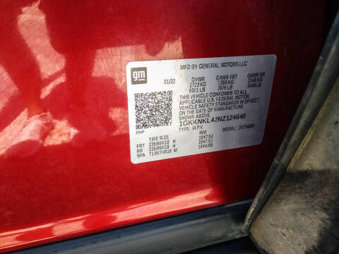 2022 GMC Acadia SLE