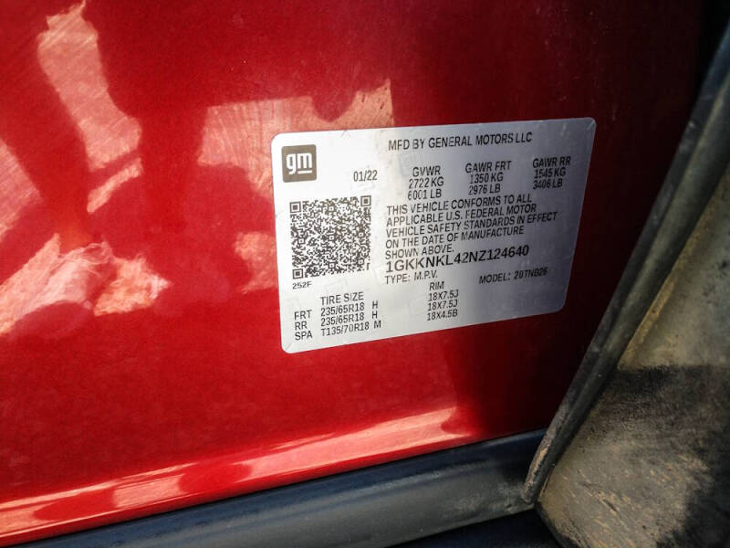 2022 GMC Acadia SLE