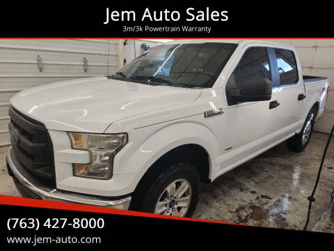 2017 Ford F-150 for sale at Jem Auto Sales in Anoka MN