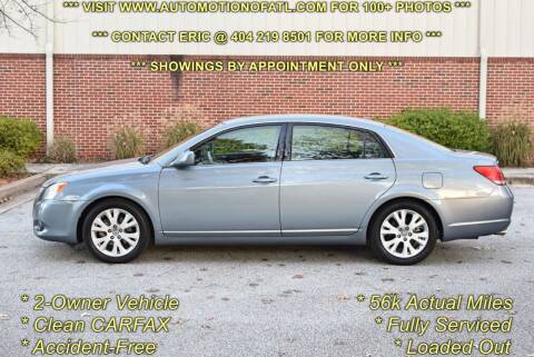 2010 Toyota Avalon for sale at Automotion Of Atlanta in Conyers GA