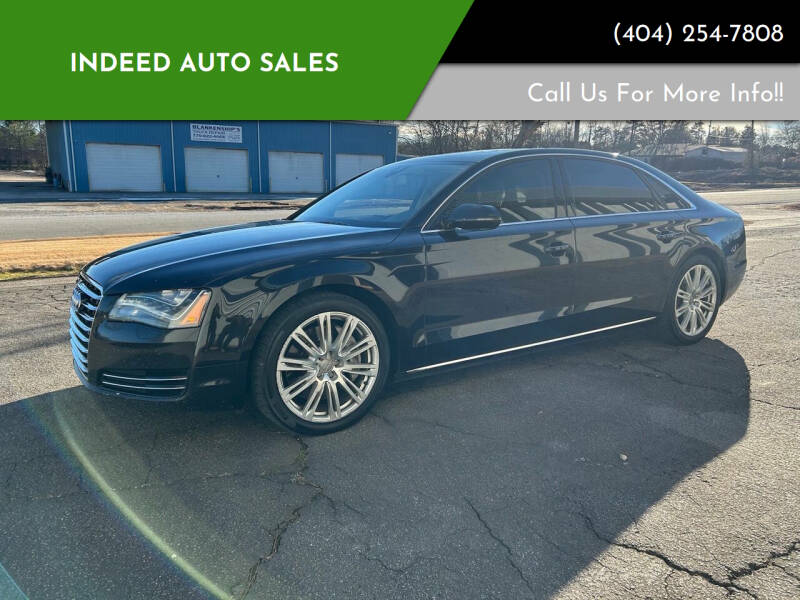 2012 Audi A8 L for sale at Indeed Auto Sales in Lawrenceville GA