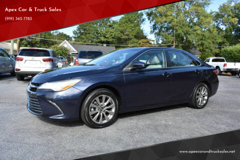 2017 Toyota Camry for sale at Apex Car & Truck Sales in Apex NC