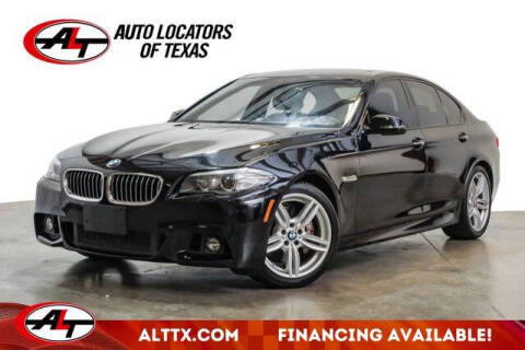 2016 BMW 5 Series for sale at AUTO LOCATORS OF TEXAS in Plano TX