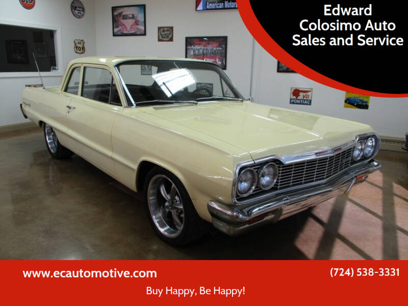 1964 Chevrolet Biscayne for sale at Edward Colosimo Auto Sales and Service in Evans City PA