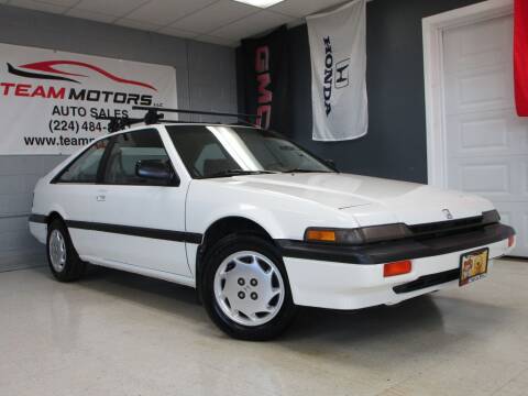 1989 Honda Accord for sale at TEAM MOTORS LLC in East Dundee IL