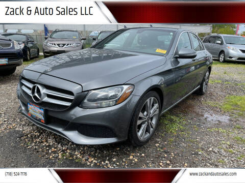 2018 Mercedes-Benz C-Class for sale at Zack & Auto Sales LLC in Staten Island NY