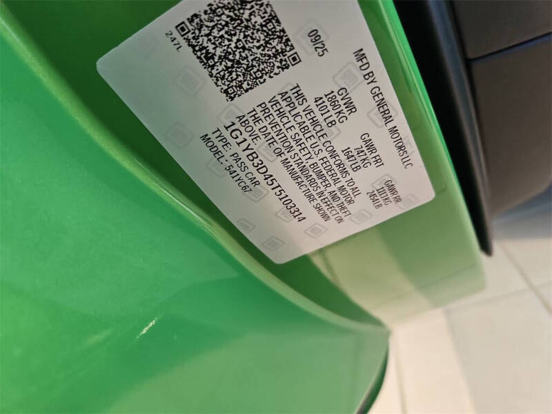 2026 Chevrolet Corvette Stingray